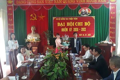 ẢNH ĐẠI HỘI CHI BỘ NHIỆM KÌ 2020-2022